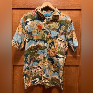 Tori Richard Hawaiian short-sleeve button up
